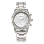 Womens Watches 5Pcs Set Luxury Rhinestone Women Fashion Elegant Wristwatch Quartz Watch For Girl WristWatch Bracelet Gift - Image 5