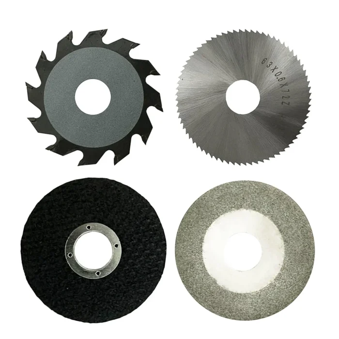 63 mm Circular Saw Blade, Alloy High-Speed Steel Diamond Resin Woodworking Saw Blade, Mini Table Saw Cutting Small Saw Blade - Image 1