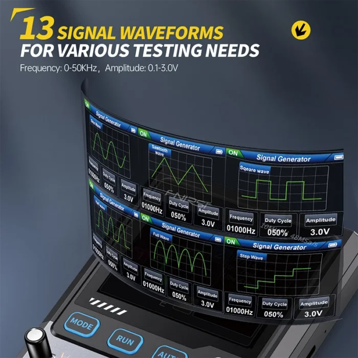 FNIRSI DSO-TC4 3-in-1 Tool New Upgraded Version 10MHz 48Ms/s Electronic Component Measurement Tool - Image 6