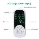 EMS Electric Muscle Therapy Stimulator 6 Modes Tens Unit Machine Meridian Physiotherapy Pulse Abdominal Prostate Body Massager - Image 5