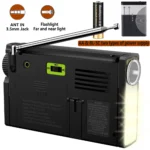 rd239 Aircraft Radio AIR/VHF/AM/FM/SW/Weather Bands Transistor with Bluetooth/TF Card/Flashlight,MP3 Player, Digital Record, - Image 4
