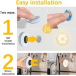 Motion Sensor Light Night Light USB Rechargeable Night Lamp for Kitchen Cabinet Wardrobe Lamp Staircase Wireless Closet Light - Image 6