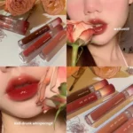 Watery Lipgloss Mirror Water Lip Gloss Milk Tea Red Lip Tint 6 Colors Cosmetics Moisture Lipstick Soft Mist Lip Gloss Lip Glaze - Image 2