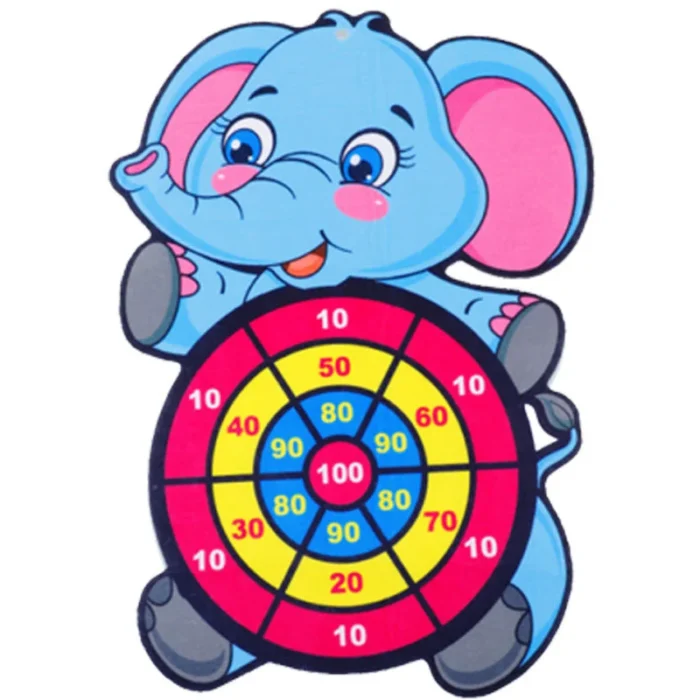 1PC Entertainment Dart Board for Kids with 3 Sticky Balls Indoor Outdoor Sport Party Games Cartoon Animal Dart Board Toys - Image 6