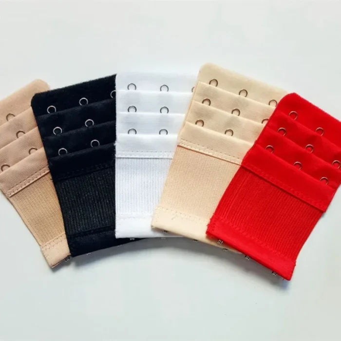 Adjustable Elastic Bra Extenders Straps for Women Belt Buckle Nylon Bra Extension Strap Hooks Clip Underwear Accessories 2024 - Image 1