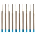 5/10/20/30pcs L:3.9 In Ballpoint Pen Refills for Parker Pens Medium Point blue Black Ink Rods for Writing Office Stationery - Image 2