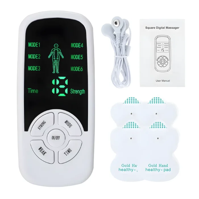 EMS Electric Muscle Therapy Stimulator 6 Modes Tens Unit Machine Meridian Physiotherapy Pulse Abdominal Prostate Body Massager - Image 6