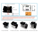 Single-phase motor Soft starter Soft start module Two-phase motor soft SSR-20WA-R1 1KW 2KW 4KW 6KW 8KW SSR-150WA-R2 - Image 3