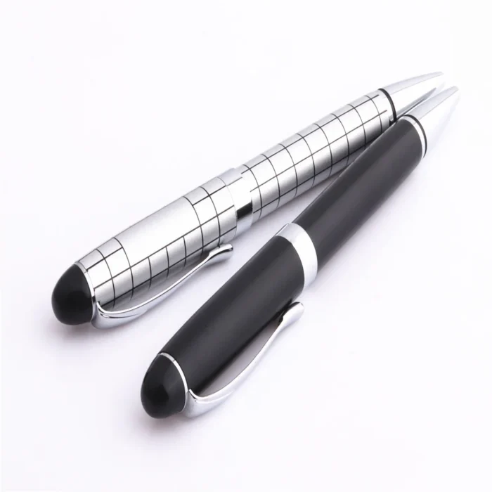 Luxury Quality 79 White for black Business Office School Supplies Medium Nib Ballpoint pen New - Image 2