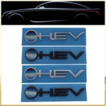 3D Car Styling HEV car Hood Fender trunk Rear Bonnet Nameplate Decal Emblem Badge Sticker for Highlander Granvia Sienna Avalon