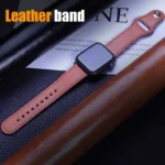 Leather band For Apple watch straps 45mm 41mm Ultra 2 49mm 42mm 46mm 40mm-44mm sport bracelet iWatch series 10 9 8 7 4 5 6 3 se - Image 2