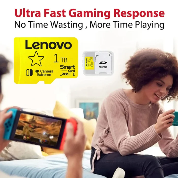 Lenovo Real Capacity SD Memory Card 2TB Micro TF SD Card 1TB 512GB Micro Tarjeta SD Cards 128GB For Nintendo Switch PC Phone - Image 4