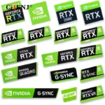 HOT Sale Graphics Card Sticker RTX 2080Ti 2070 2060 TITAN VR GTX 1650 1660Ti Label - Image 2