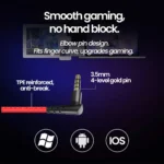 OLAF Type C 3.5mm Esports Gaming Headphones Wired Earphones With Microphone Handsfree Headset Bass Stereo Earbuds For Cellphones - Image 5