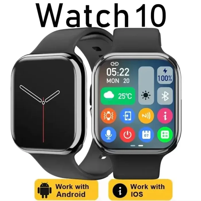 2025 New For Apple GPS Watch 10 Smart Watch Men HD AMOLED Memory Music 3D Surround Bluetooth Call Waterproof Smartwatch Woman - Image 1