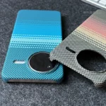 Case For Xiaomi POCO F7 Ultra Pro Fashion Kevlar Stripe PC Hard Back Cover For POCO F 7 Ultra Thin Shockproof Shell Funda - Image 3