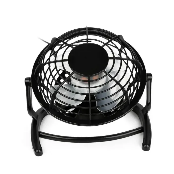 1~4PCS Portable 4 inch USB Mini Fan DC 5V Small Desk Fan 4 Blades Cooler Cooling Fan Mini Super Mute Silent Fans For - Image 5