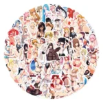 10/30/60/120pcs Cartoon Hentai Sexy Anime Girl Stickers Adult Waifu Decoration Decals DIY Phone Case Notebook Laptop Sticker Toy - Image 2