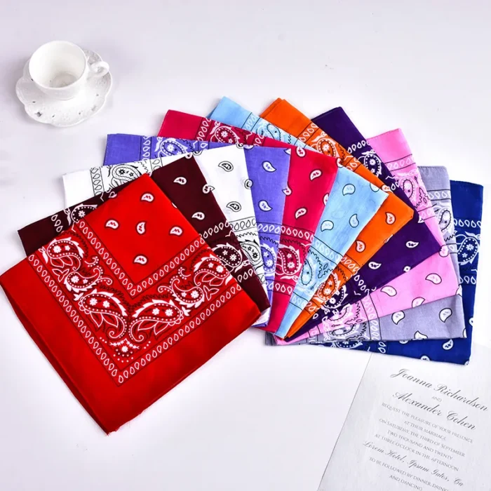 Hip Hop Bandana 23 Styles Man Women Fashion Outdoor Headbands Hair Band Wrist Wraps Hair Scarves High Quality Hair Accessories - Image 2