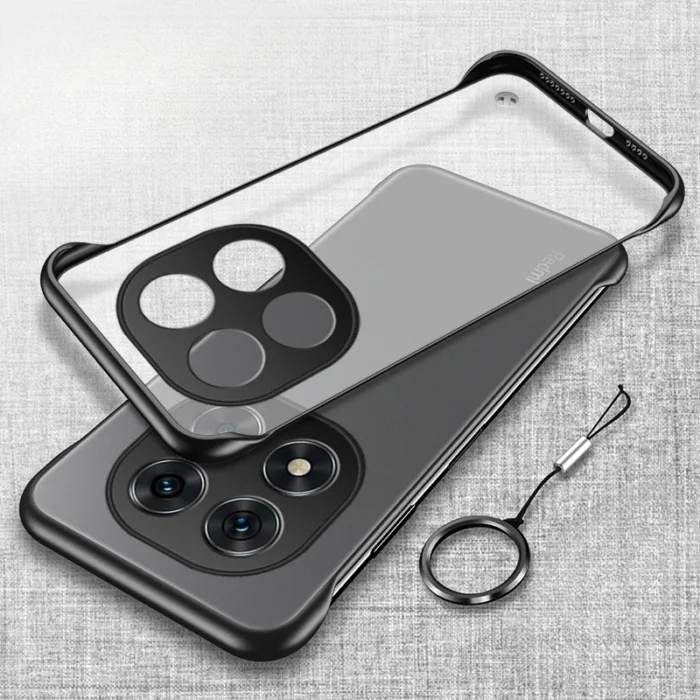 For Redmi Note 14 Pro Plus 14pro 5G Ultra-thin Frameless Matte Hard PC Translucent Case for Xiaomi Redmi Note 13 14 Pro+ Cover - Image 2