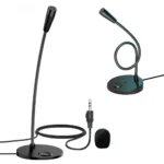 USB/3.5mm Jack Microphone Speech Speakers 3.5mm Plug Wired Desktop Microphones For PC Computer Laptop Notebook Loud Speaker