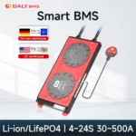 Daly Smart BMS Li-ion 7S LiFePo4 4S APP BMS 8S 24V Lifepo4 BMS 16S 48V Parallel Bluetooth Solar Energy Inverter Power Bank