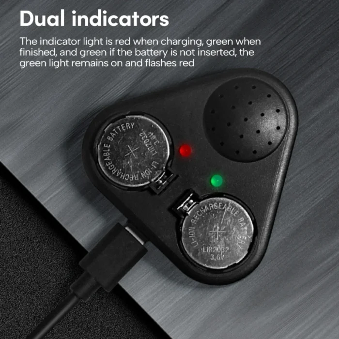 Button Coin Cell Battery Voice Reminder Button Battery Rechargeable Adapter for LIR2016/LIR2025/LIR2032/LIR2032H - Image 5
