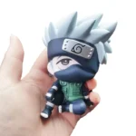 9 CM Anime Naruto Characters Uzumaki Naruto Kakashi Uchiha Sasuke Itachi Cute Toys Q Version Figurals Car Decoration Model Gift - Image 6