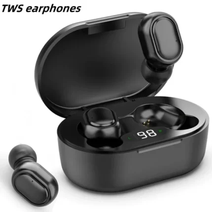 TWS E6S Wireless Earbuds Bluetooth Headphones Wireless Bluetooth Earphones Noise Cancelling Earphones with Mic