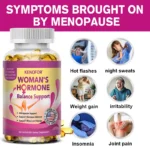Kenofor Women's Menopause Supplement - For Night Sweats, Hot Flashes, and Mood Support - 120 Capsules, Non-GMO - Image 2