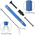 4-Claw IC Chip Extractor Remover Tool Precision Parts Grabber Extractor Pick Up Puller for Electronic Component Nuts Repair Tool - Image 5