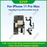 Fully Tested Authentic Motherboard For iPhone 11 Pro Max 64g/256g Unlocked Mainboard With Face ID Cleaned iCloud Fast Shipping - Image 4