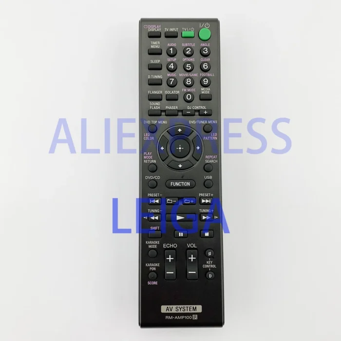 Original Remote Control RM-AMP100 Fits for Sony AV System Home Theater SHAKE-6D MHC-GZX33D - Image 2