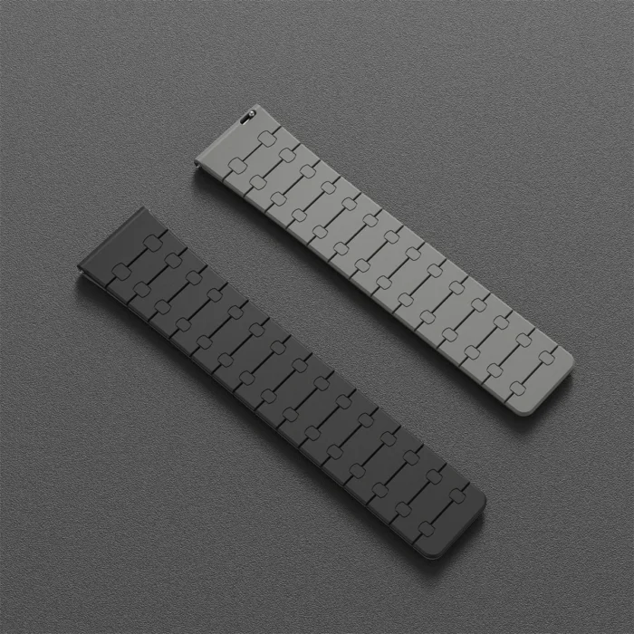 22mm Magnetic Strap for Samsung Galaxy Watch 3 45mm Gear S3 Silicone Bracelet For Huawei Watch Ultimate GT3 4Pro SmartWatch Band - Image 2