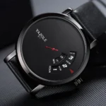 UTHAI CQ57 Men's Quartz Watch, Watch Leather Strap, Sports, Business, Leisure, Waterproof Top Brand, Simple Men's Watch - Image 3