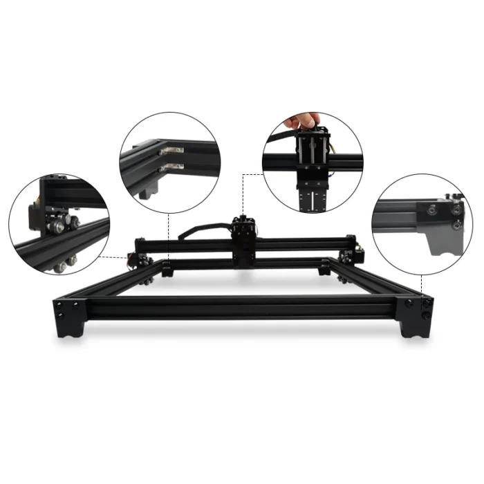 Laser engraving machine for metal and wood printer laser cutting machine DIY Laser machine frame kit - Image 4