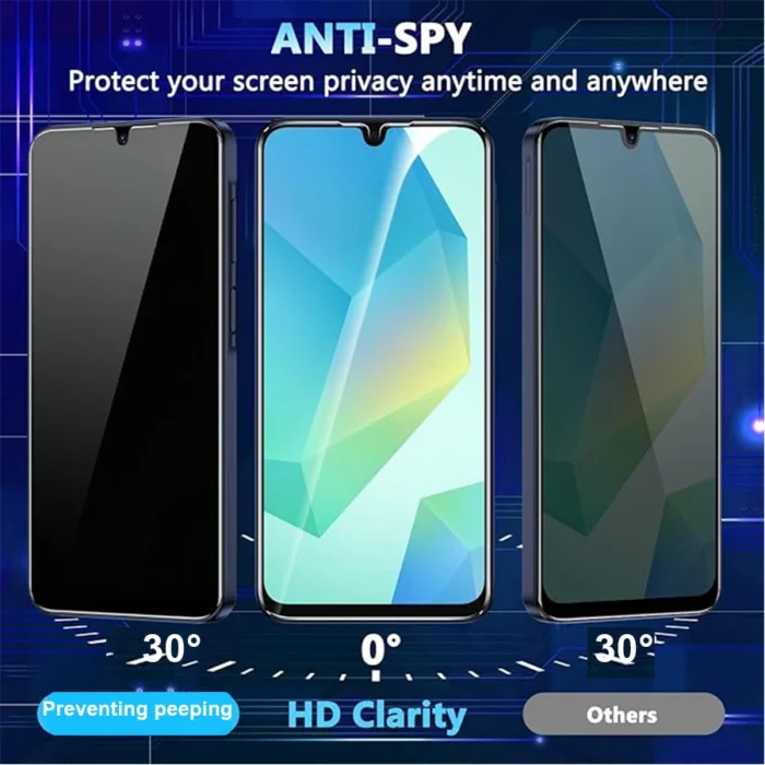 For Vivo V50 V2427 Anti Spy Privacy Tempered Glass Screen Protector Compatible For VivoV50 Full Cover Screen Phone Film - Image 2