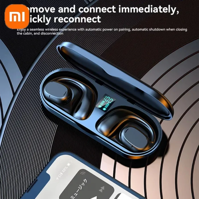 Xiaomi Redmi Earhook Wireless Bluetooth Bone Conduction Headphones Sports Earbuds Noise-canceling Gaming Headphones Non-in-ear - Image 6
