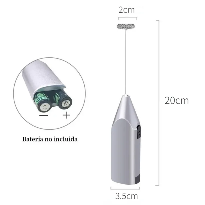 Household Mini Stainless Steel Electric Handheld Egg Beater Cappuccino Latte Coffee Foamer Hot Chocolate Drink Mixer - Image 4