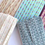 Ethnic Embroidery Lace Trim, Countryside Style Ethnic Woven Ribbon Decoration, 1cm Small Floral Clothing Accessory