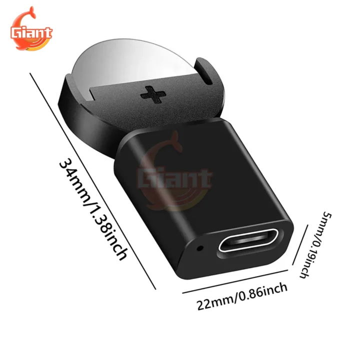 Mini Battery Charger USB Type-C Interface Power Charger Multiple Protection Rechargeable Li-Ion Coin Button Cells Charger - Image 6