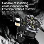 GoldenSpike 4G Android Smart Watch With 1.508inch Amoled Screen 466*466 8MP Dual Camera GPS WIFI IP68 Waterproof Smartwatch - Image 6