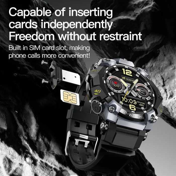 GoldenSpike 4G Android Smart Watch With 1.508inch Amoled Screen 466*466 8MP Dual Camera GPS WIFI IP68 Waterproof Smartwatch - Image 6