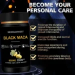 Powerful Black Maca Booster for Men and Women,Maca Pill Supplements for Health, Energy, Endurance, Muscle Mass,Maca Root Capsule - Image 4
