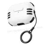 Case for New aipod 4 (USB-C) Secure Lock design Case For AirPods Pro 2 3 Case with keyring for airpods 4th Gen Apple AirPod Case