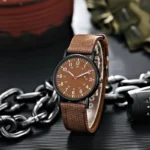 Fashion Luxury Design Men Watches Luminous Hand Wind Alloy Men's Watch Exquisite Compact Wrist Watch Men Relogios Masculino - Image 4