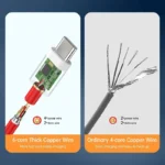 PD 65W For Oneplus USB Type C to Type C Super Fast Charging Data Cable For 12 11 10 Pro 9 10T 9R 8T 8 7T 7 5A Quick Charger Wire - Image 5