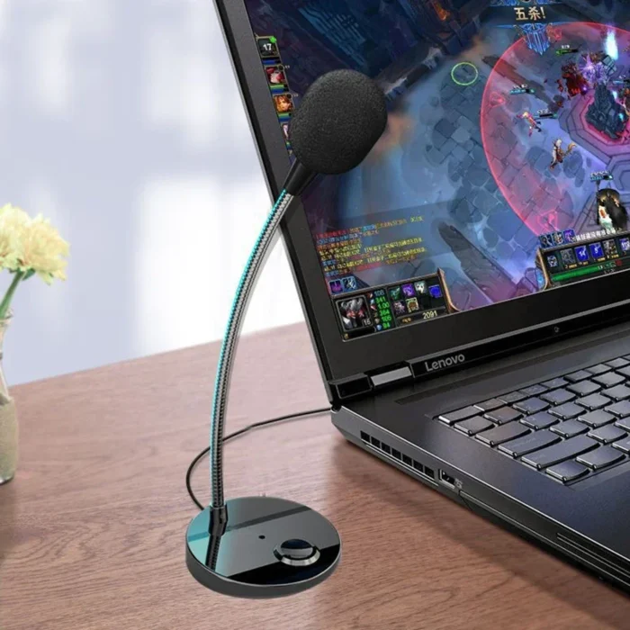 USB/3.5mm Jack Microphone Speech Speakers 3.5mm Plug Wired Desktop Microphones For PC Computer Laptop Notebook Loud Speaker - Image 3