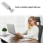 Portable 4G LTE Wireless WiFi Router, 150Mbps USB Modem Travel Pocket Mobile Hotspot for Internet Access - Image 3