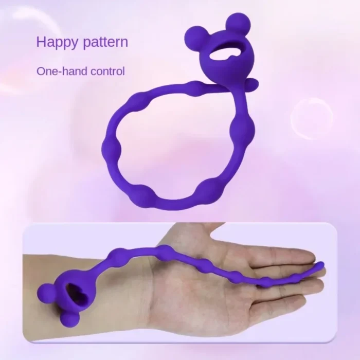 Silicone Horse Eye Stick Penis Plug Urethra Beads Urethral Stimulator Sounding Urethral Masturbation Climax Sex Toys for Men - Image 4